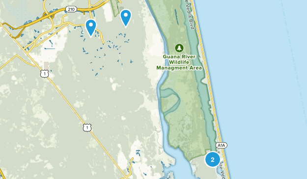 Ponte Vedra, Florida Map