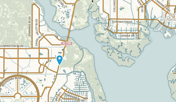 Port Charlotte, Florida Map
