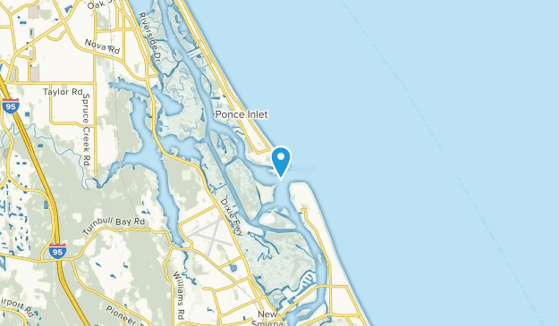 Port Orange, Florida Map