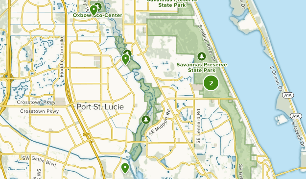 Port St. Lucie, Florida Map