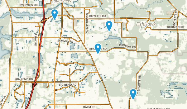 Riverview, Florida Map