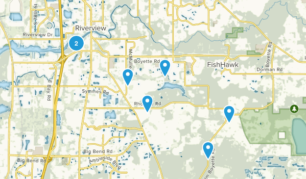 Riverview, Florida Map