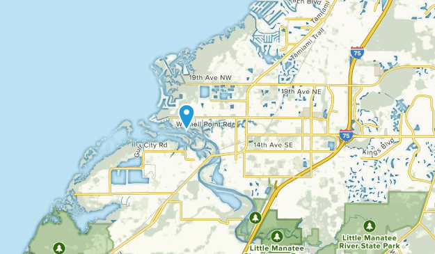 Ruskin, Florida Map