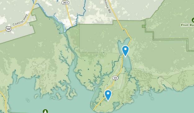 Saint Marks, Florida Map
