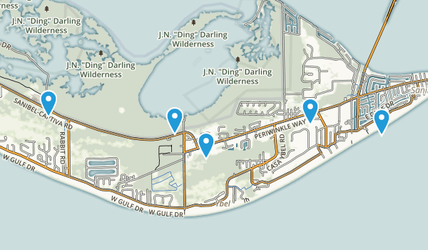 Sanibel, Florida Map