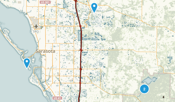 Sarasota, Florida Map