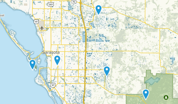 Sarasota, Florida Map