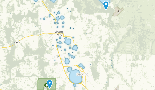 Sebring, Florida Map