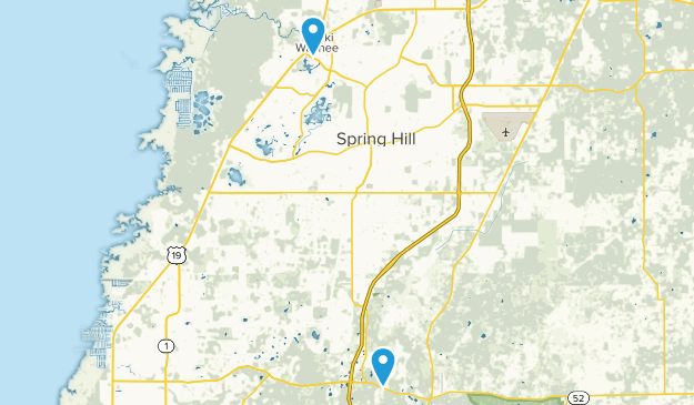 Spring Hill, Florida Map