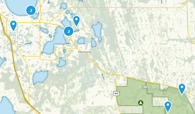 St. Cloud, Floride Map