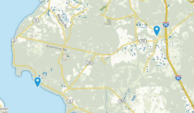St. Johns, Floride Map