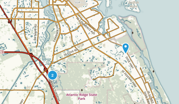 Stuart, Florida Map