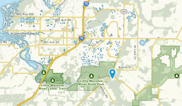Sun City Center, Florida Map