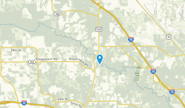 Suwannee Springs, Florida Map