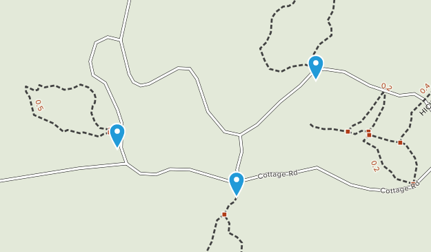 Thunderbird Hills South Mobile Home Park, Florida Map