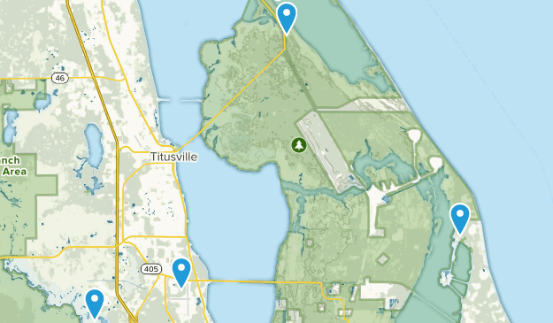 Titusville, Florida Map