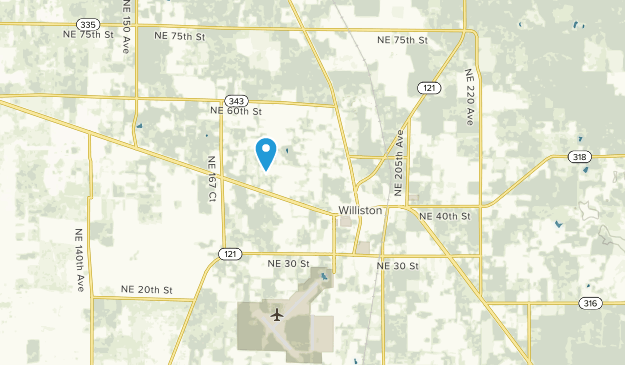 Williston, Floride Map