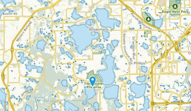Windermere, Florida Map