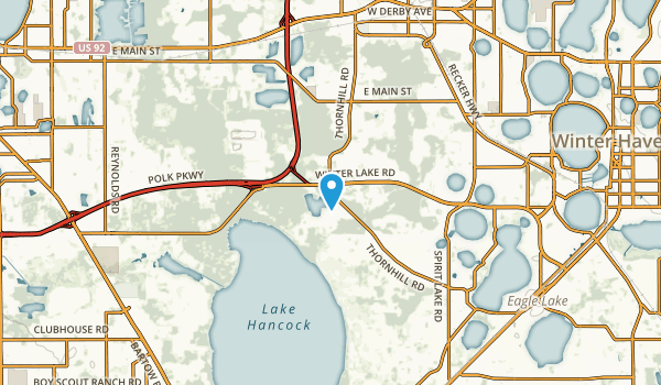 Map Of Florida Showing Winter Haven - United States Map