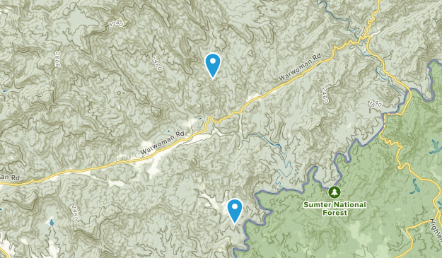 Antioch, Georgia Map