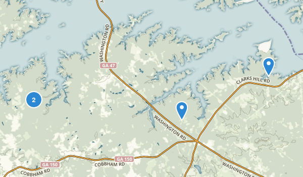 Appling, Georgia Map