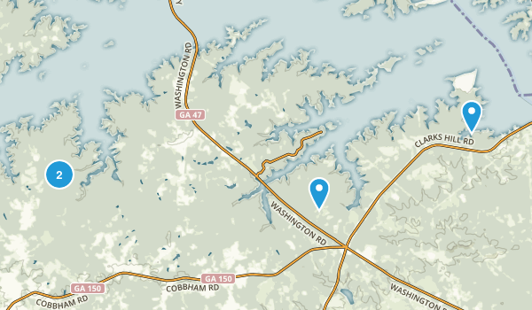 Appling, Georgia Map
