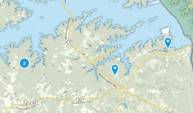 Appling, Georgia Map