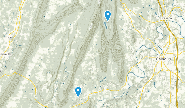 Armuchee, Georgia Map