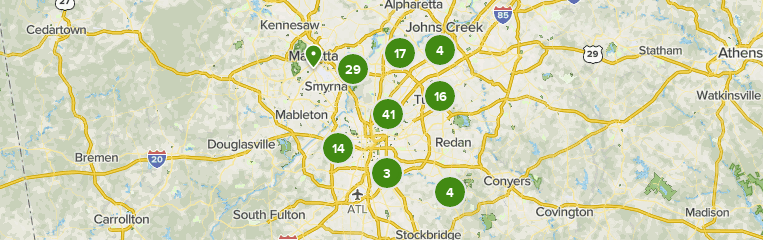 Atlanta GA Best Parks [2023]  👪 Tips, List, Guide & Map for Atlanta