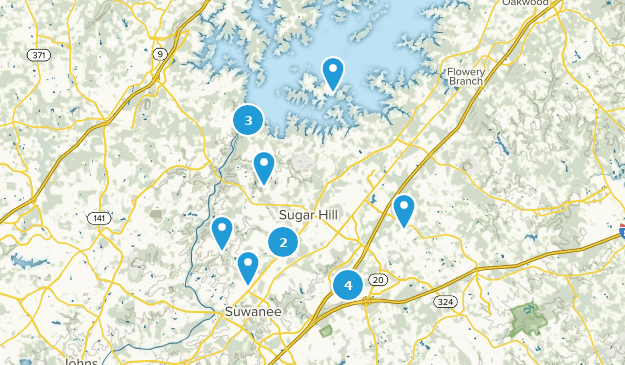 Buford, Georgia Map