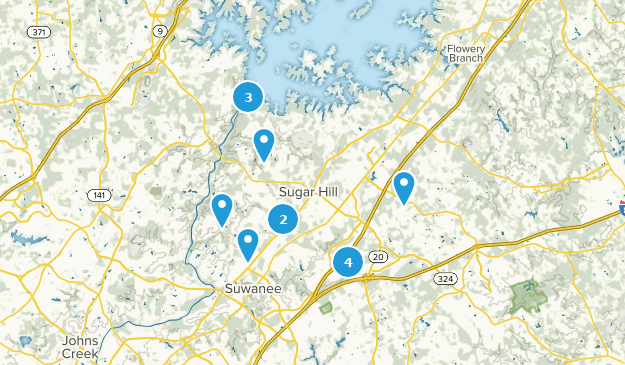 Buford, Georgia Map