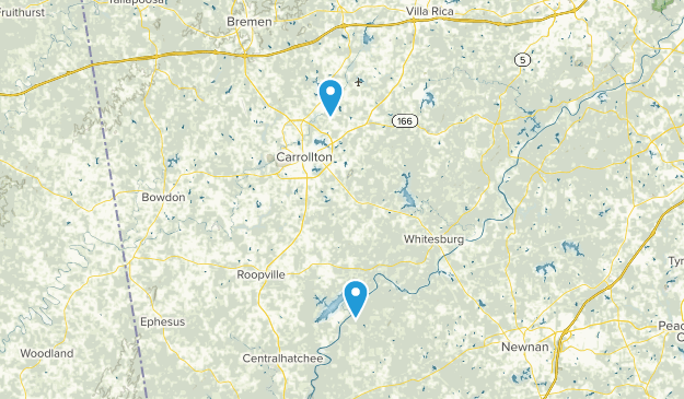 Carrollton, Georgia Map
