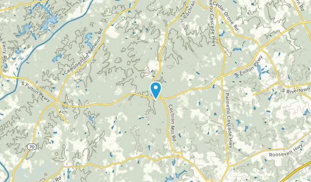 Chattahoochee Hills, Georgia Map