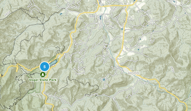 Choestoe, Georgia Map