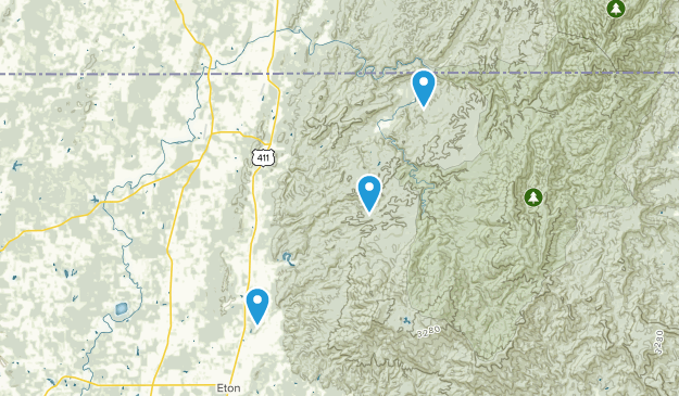 Cisco, Georgia Map