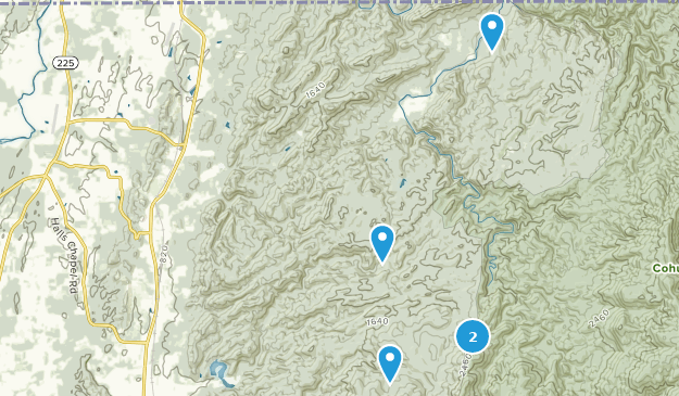 Cisco, Georgia Map
