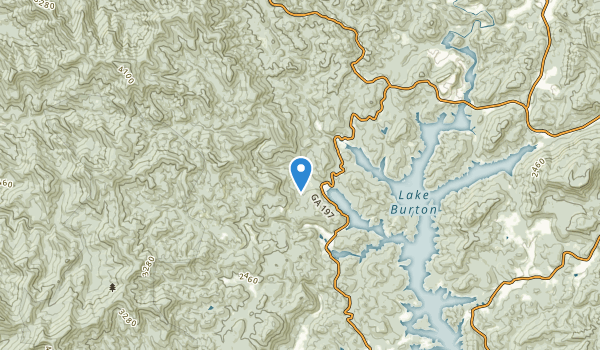 Clarkesville, Georgia Map