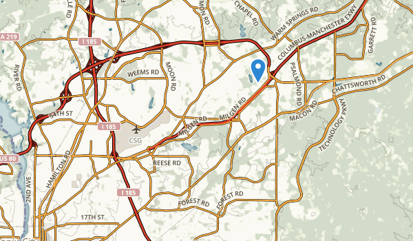 Columbus, Georgia Map