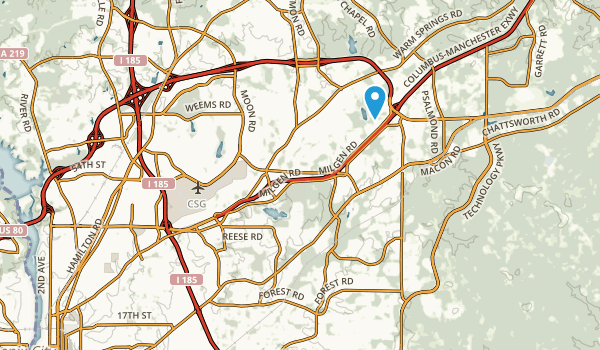 Columbus, Georgia Map