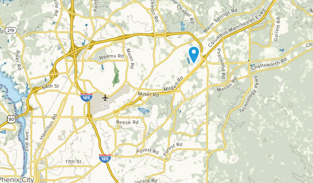 Columbus, Georgia Map