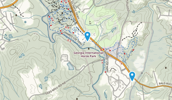 Conyers, Georgia Map
