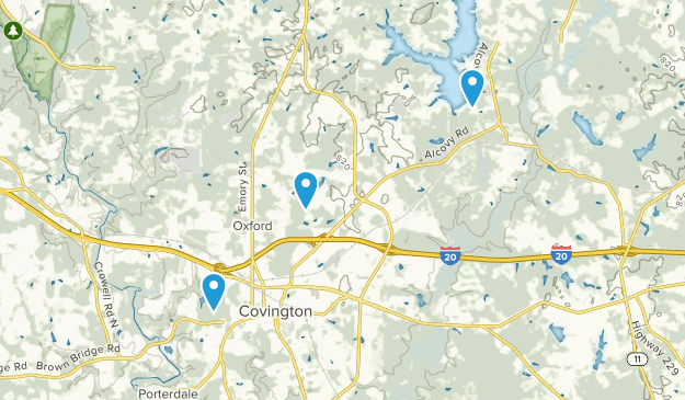 Covington, Georgia Map