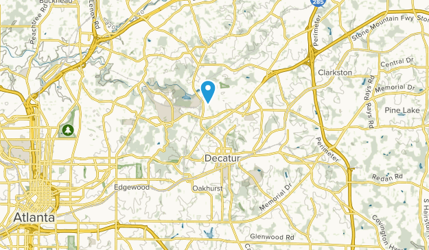 Decatur, Georgia Map