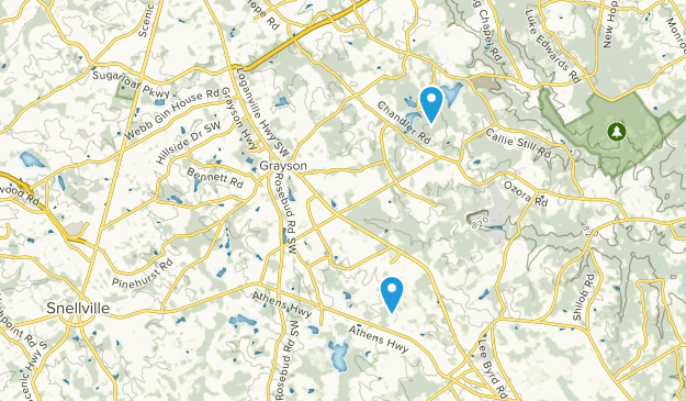 Grayson, Georgia Map