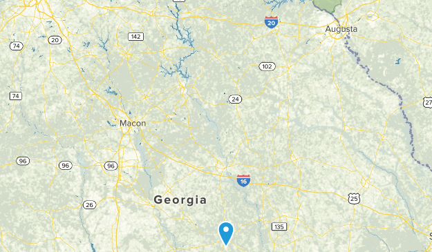 Helena, Georgia Map