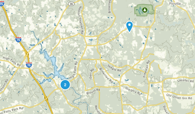 Jackson, Georgia Map