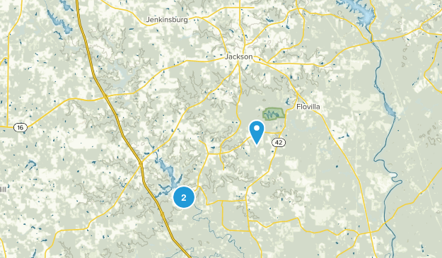 Jackson, Georgia Map