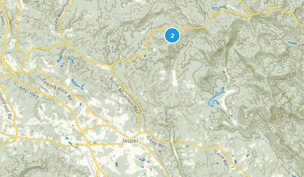 Jasper, Géorgie Map