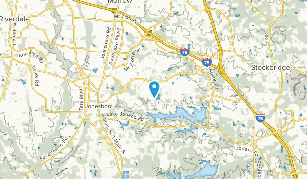Jonesboro, Georgia Map