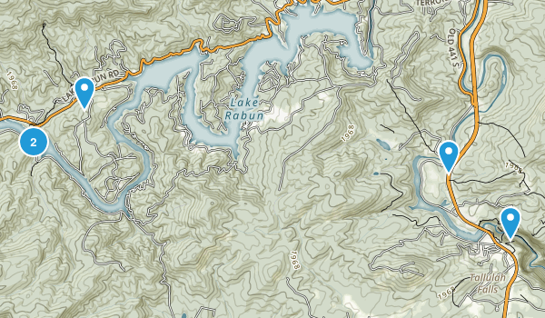 Lakemont, Georgia Map